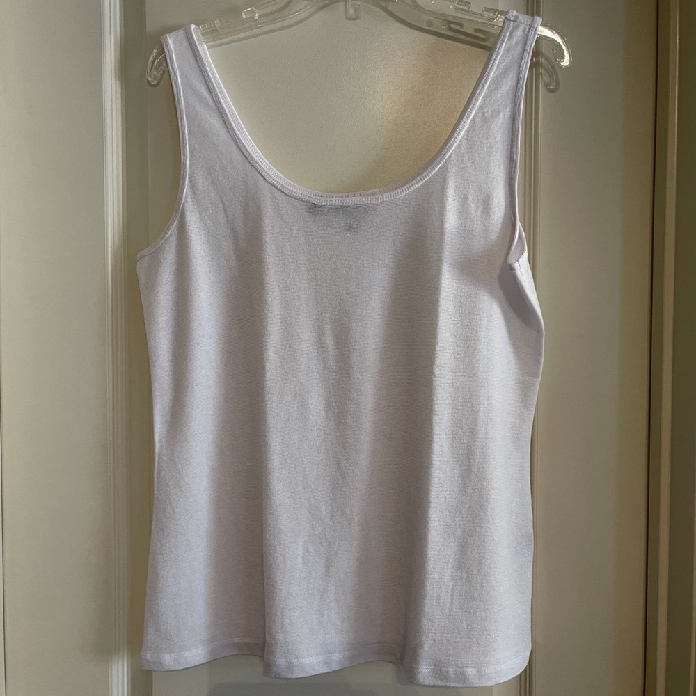 Jennifer Lopez White Tank Top